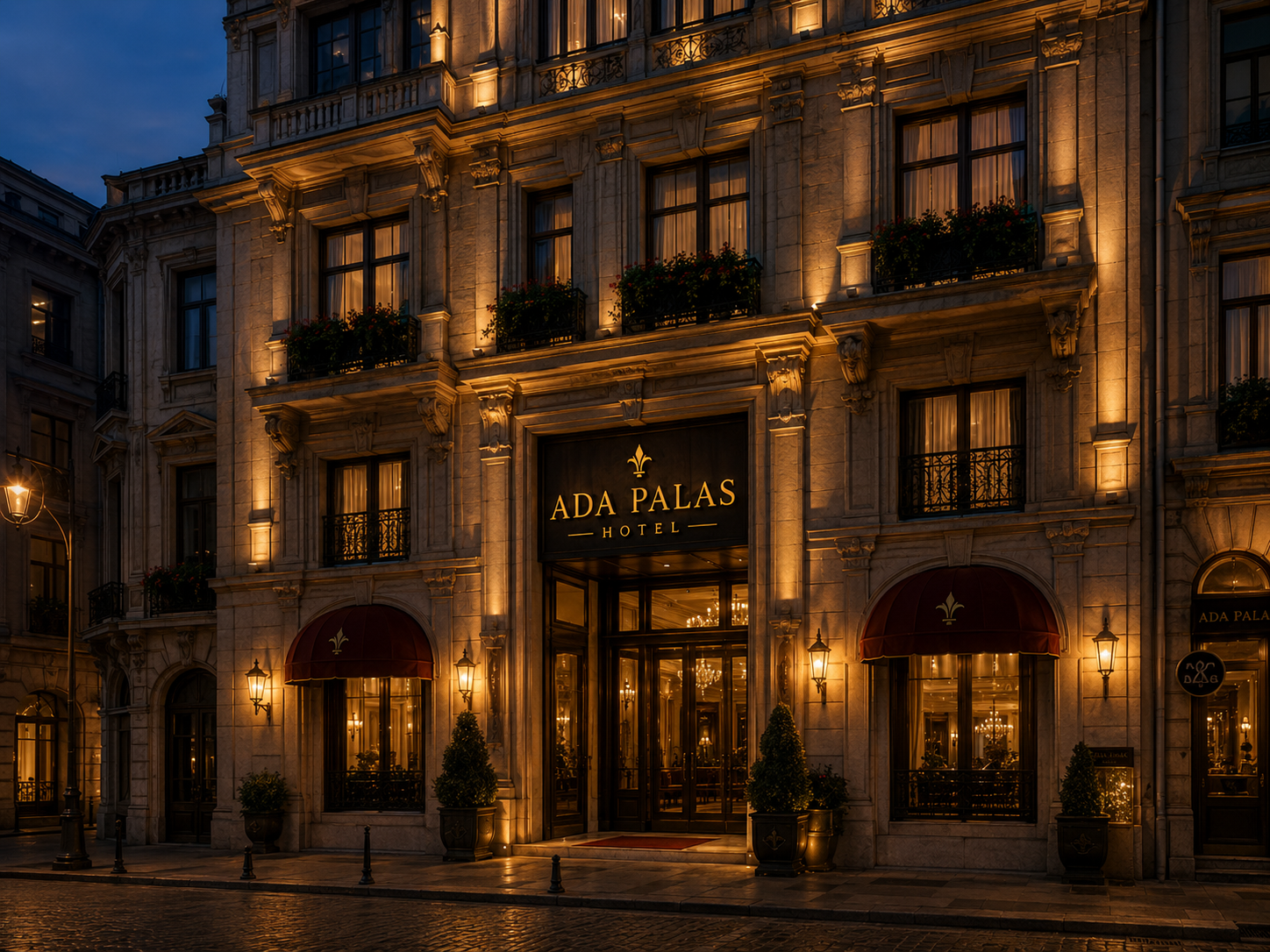Ada Palas Hotel dis cephe